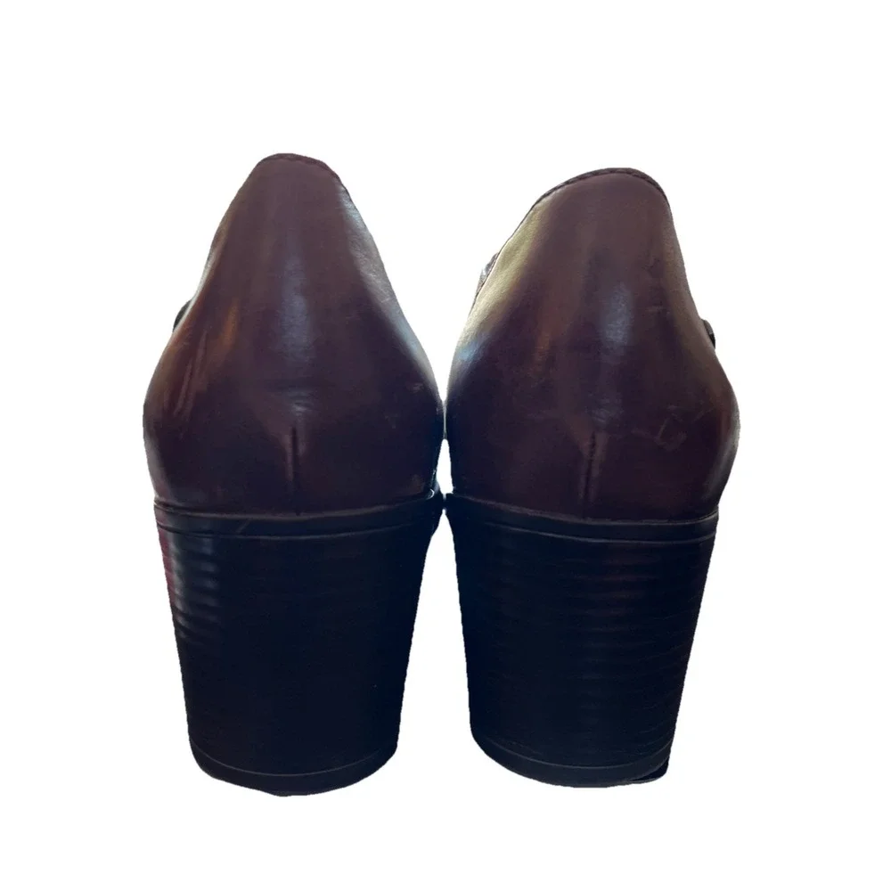 Dansko Brown Leather Heeled Dress Shoes Women's‎ European Size 41 US Size 10